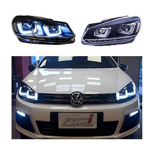 VOLKSWAGEN GOLF 6 ÖN FAR SETİ U DİZAYN CROME (2008-2013)